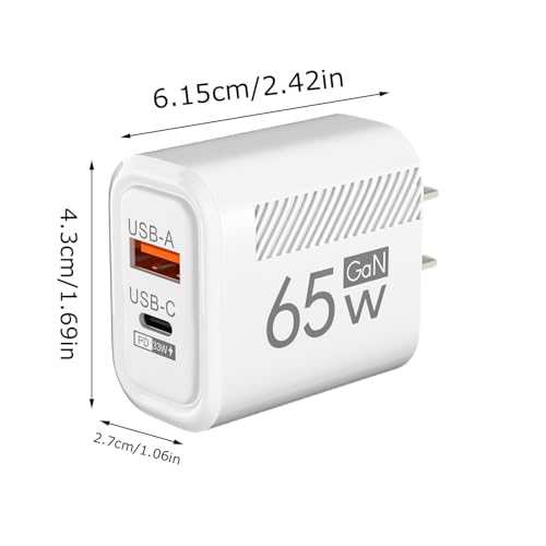 Wall Charger Adapter - USB C Charger Cube