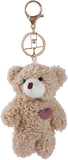 BWESOO Brown Bear Plush Keychain, Stuffed Animals Bag Pendant