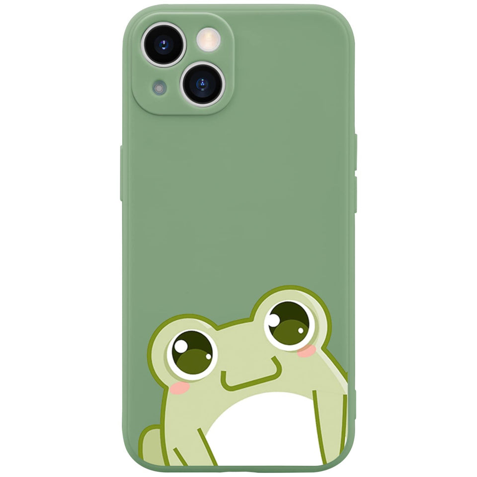 Wihytec Funny Boy Phone Case for iPhone 12 Silly Case Cover Liquid Silicone Soft Gel Rubber Durable Matt Phone Cover with Microfiber Lining Protective Cover