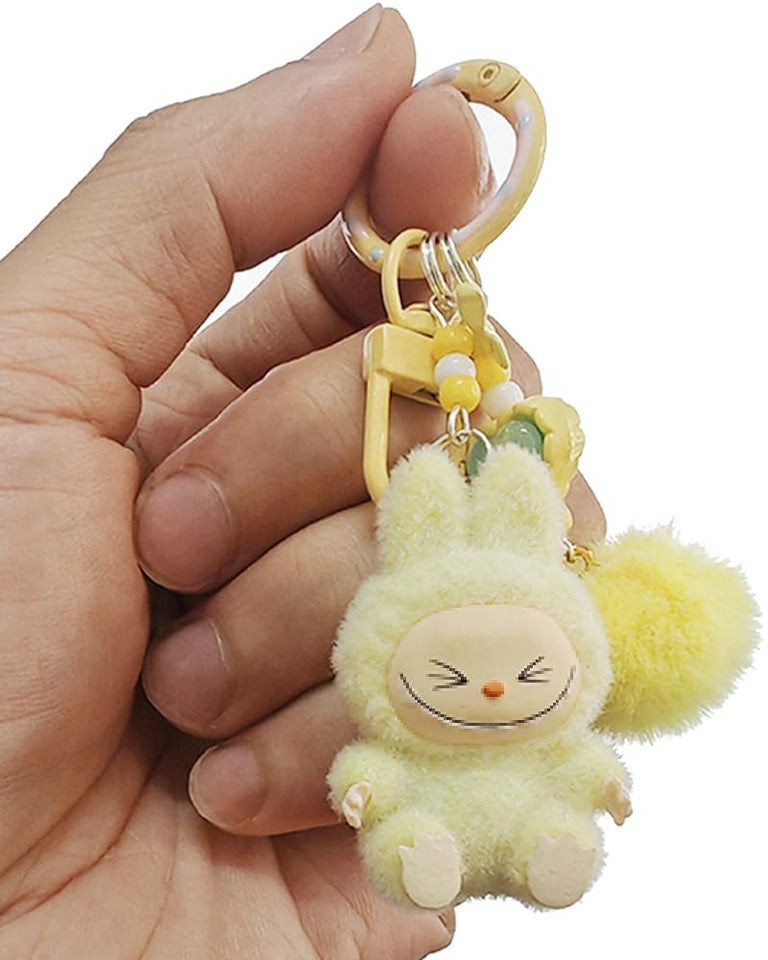 Labubu Cartoon Key Chain for Bag Charms Handbag Phones
