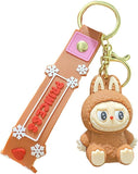 Miokkley Labubu Keychain, Cute Labubu Doll Wristlet Accessories