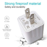5V/2.1A USB Wall Charger Plug Adapter
