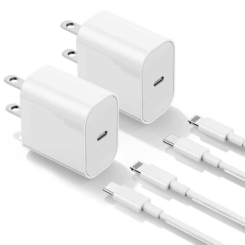 Apple MFi Certified iPhone Fast Charger, 20W  with USB C to Lightning Cable 6ft