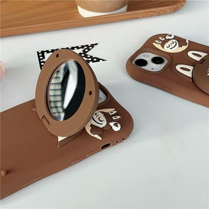 Phone Case for iPhone 14 15 16 Pro Max Case Silicone Cute labubu