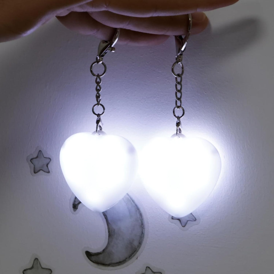 Purse Glow Heart Light, LED Automatic Sensor Purse Lamp