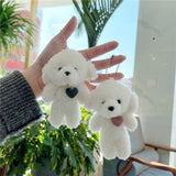 BWESOO Brown Bear Plush Keychain, Stuffed Animals Bag Pendant