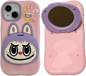 Phone Case for iPhone 14 15 16 Pro Max Case Silicone Cute labubu