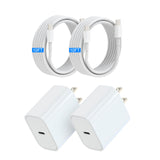 20-45W Super Fast Charging Wall Charger with 6FT Type C to C Cable