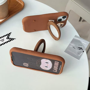 Phone Case for iPhone 14 15 16 Pro Max Case Silicone Cute labubu