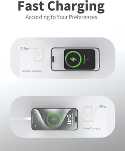 Magnetic Power Bank,5000mAh Mag-Safe Battery Pack
