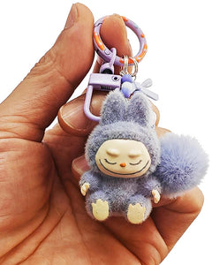 Labubu Cartoon Key Chain for Bag Charms Handbag Phones