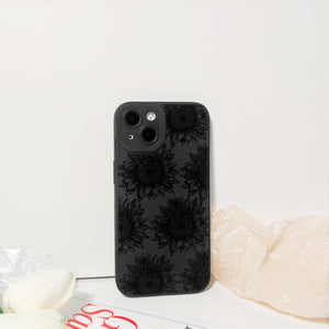 Lovmooful Compatible for iPhone Case Cute Cool  Black Design