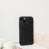 Lovmooful Compatible for iPhone Case Cute Cool  Black Design