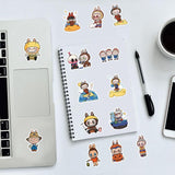 100 Pcs Cartoon Labubu Stickers, Cool Sticker  Waterproof Vinyl Decal