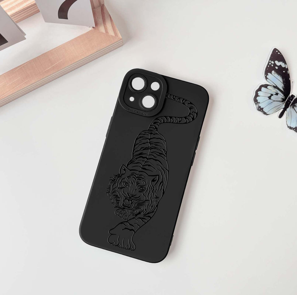 Lovmooful Compatible for iPhone Case Cute Cool  Black Design