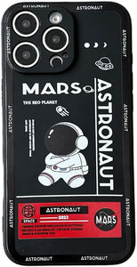 Case for iPhone Cool Cartoon Astronaut Space Design