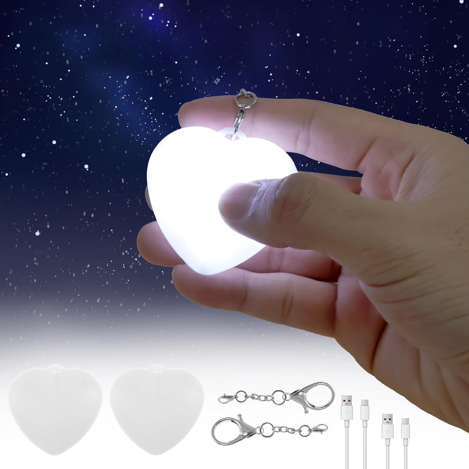 Purse Glow Heart Light, LED Automatic Sensor Purse Lamp