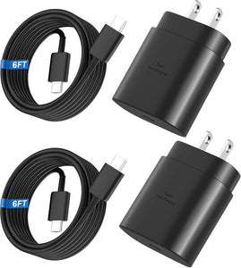 20-45W Super Fast Charging Wall Charger with 6FT Type C to C Cable