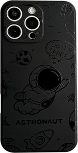 Case for iPhone Cool Cartoon Astronaut Space Design