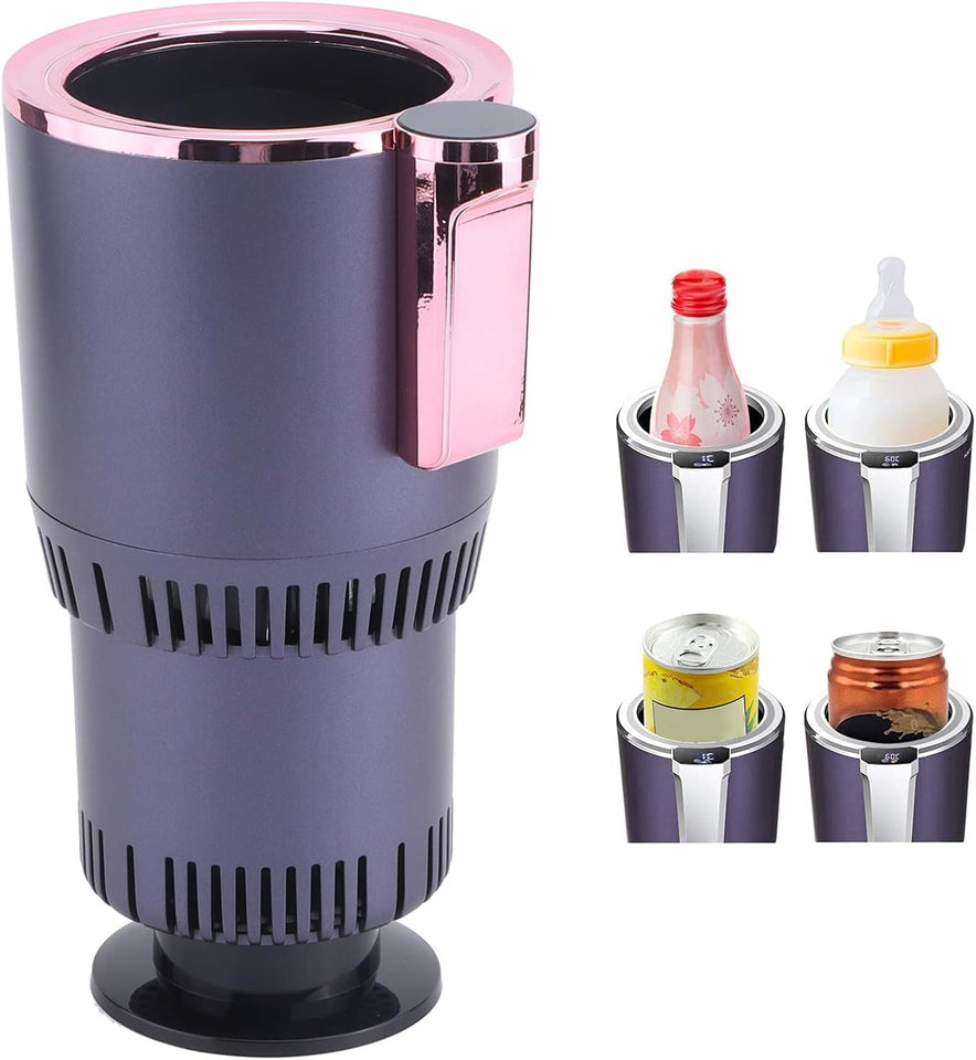 2-in-1 Car Cup Warmer & Cooler with Temperature Control