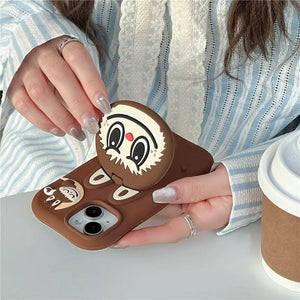 Phone Case for iPhone 14 15 16 Pro Max Case Silicone Cute labubu