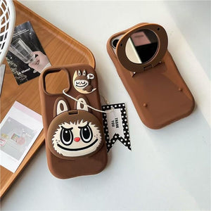 Phone Case for iPhone 14 15 16 Pro Max Case Silicone Cute labubu