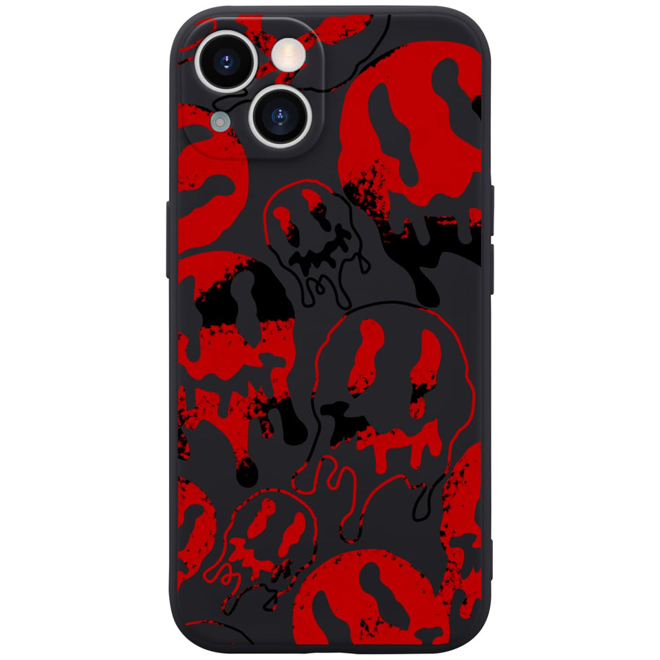 Wihytec Funny Boy Phone Case for iPhone 12 Silly Case Cover Liquid Silicone Soft Gel Rubber Durable Matt Phone Cover with Microfiber Lining Protective Cover