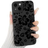 Lovmooful Compatible for iPhone Case Cute Cool  Black Design