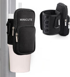 MINICUTE Magnetic Gym Bag Waterbottle Pouch Holder Carrier