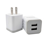 5V/2.1A USB Wall Charger Plug Adapter