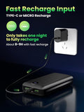 Power Bank Fast Charging 50000mAh 22.5W Portable Charger USB C Quick Charge with 3 Outputs & 2 Inputs LED Display Huge Capacity External Battery Pack for iPhone, Samsung, iPad etc
