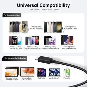 20-45W Super Fast Charging Wall Charger with 6FT Type C to C Cable