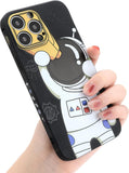 Case for iPhone Cool Cartoon Astronaut Space Design