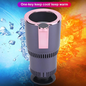 2-in-1 Car Cup Warmer & Cooler with Temperature Control
