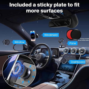 Vacuum Magnetic Mount Active Cooling With Smart LED Display