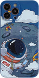 Case for iPhone Cool Cartoon Astronaut Space Design