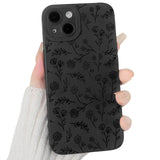 Lovmooful Compatible for iPhone Case Cute Cool  Black Design