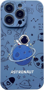 Case for iPhone Cool Cartoon Astronaut Space Design