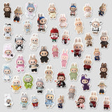 100 Pcs Cartoon Labubu Stickers, Cool Sticker  Waterproof Vinyl Decal