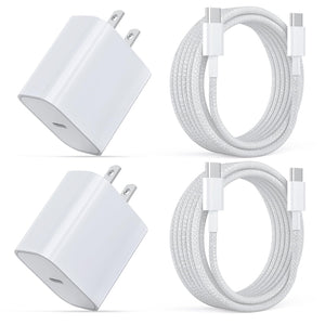 20-45W Super Fast Charging Wall Charger with 6FT Type C to C Cable