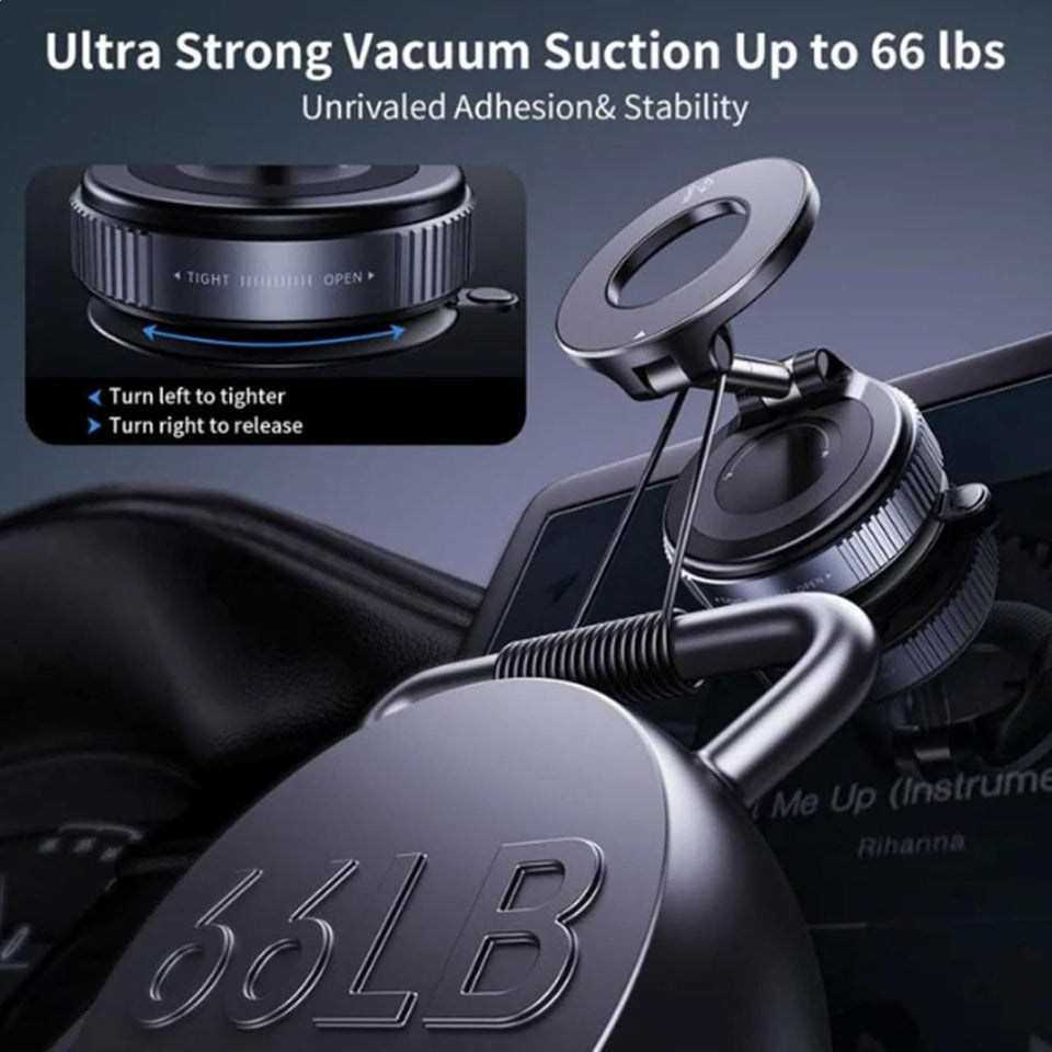 Vacuum Magnetic Mount Active Cooling With Smart LED Display