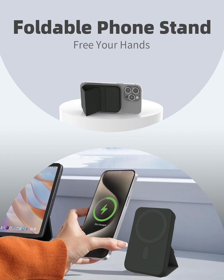 Magnetic Power Bank,5000mAh Mag-Safe Battery Pack