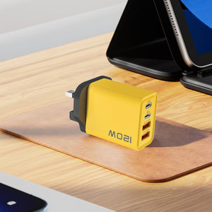 Portable Smart Charging Brick, Duals PD Output Adapter