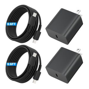 20-45W Super Fast Charging Wall Charger with 6FT Type C to C Cable