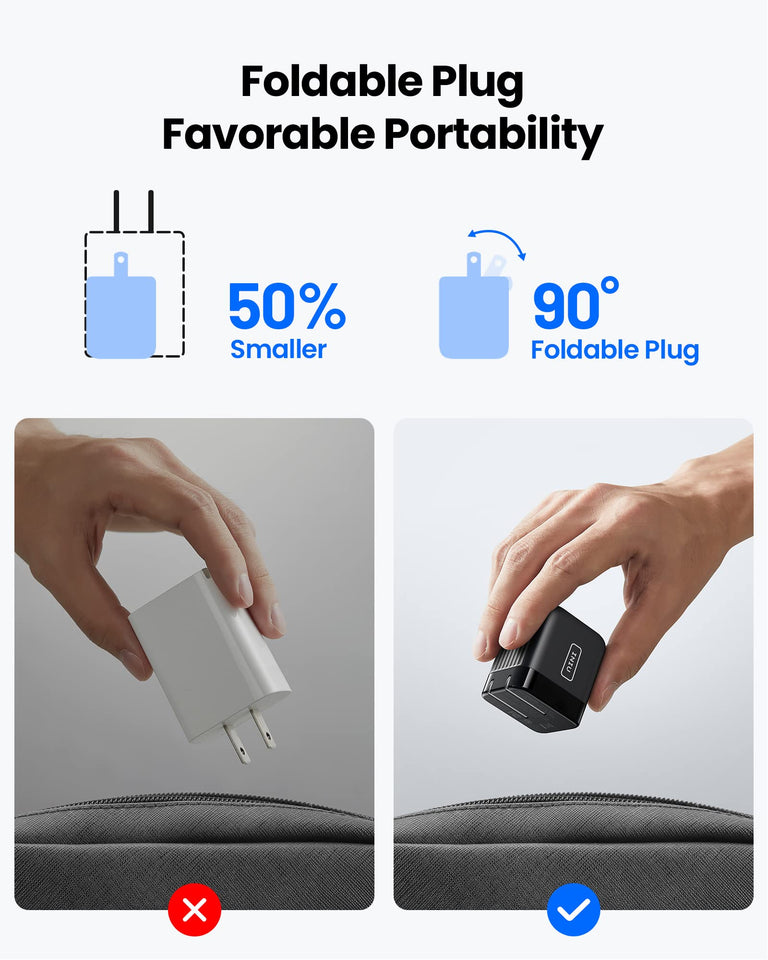 3.0 Fast Charging USB C Wall Charger Bloc