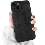 Lovmooful Compatible for iPhone Case Cute Cool  Black Design
