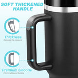 40 oz Tumbler with Handle and Straw