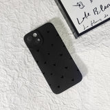 Lovmooful Compatible for iPhone Case Cute Cool  Black Design