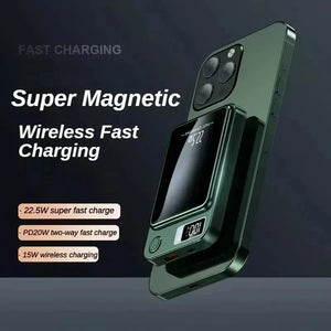 Magnetic Wireless Power Bank Fast Charger  Magsafe Portable