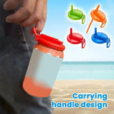 Silicone Straws Soda Can CoverReusable Can Lid
